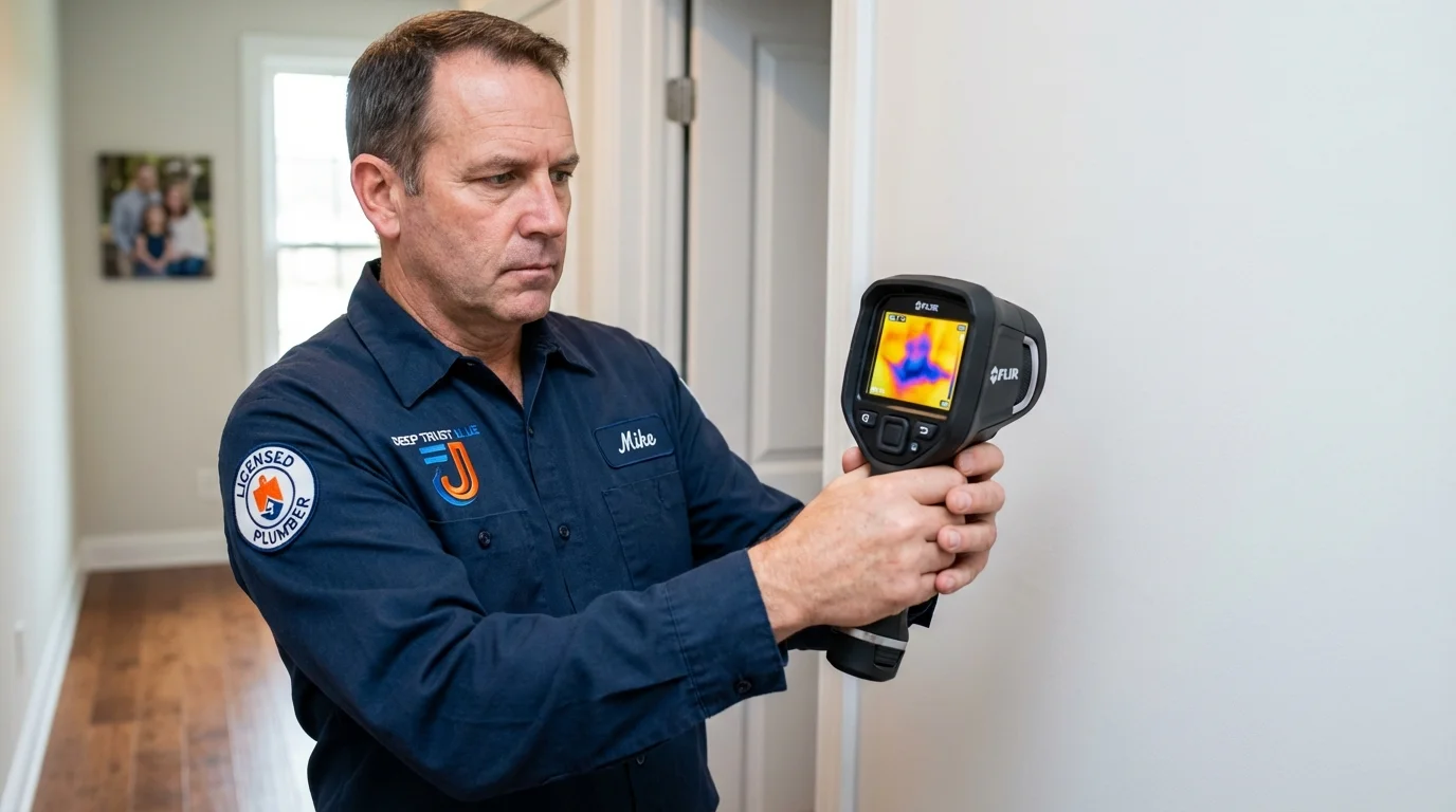 Thermal imaging leak detection by Johns Plumbing LLC in Cold Spring